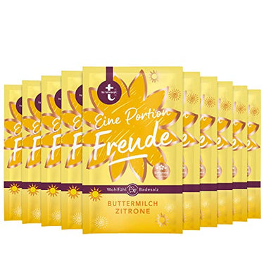 t: by tetesept Badezusatz Eine Portion Liebe - Hauchfeine Puderkristalle mit Chardonnay Traube und Johannisbeere - Verwöhnendes Badesalz - Geschenk für die Sinne - 10er Pack (10 x 60 g) im Sale